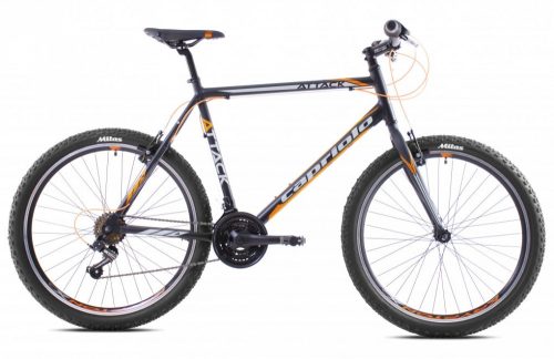 Capriolo Attack Man 26" férfi MTB kerékpár 22" Fekete-Narancs